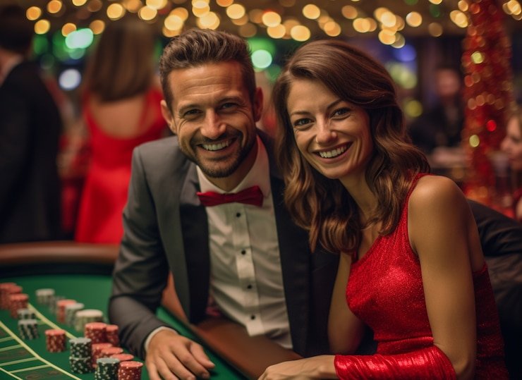 Studio live casino dengan dealer profesional dan multi-kamera